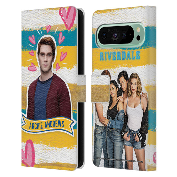 Riverdale Graphics Archie Andrews Leather Book Wallet Case Cover For Google Pixel 9 Pro XL