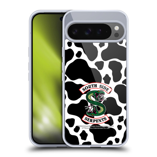 Riverdale South Side Serpents Cow Logo Soft Gel Case for Google Pixel 9 Pro XL