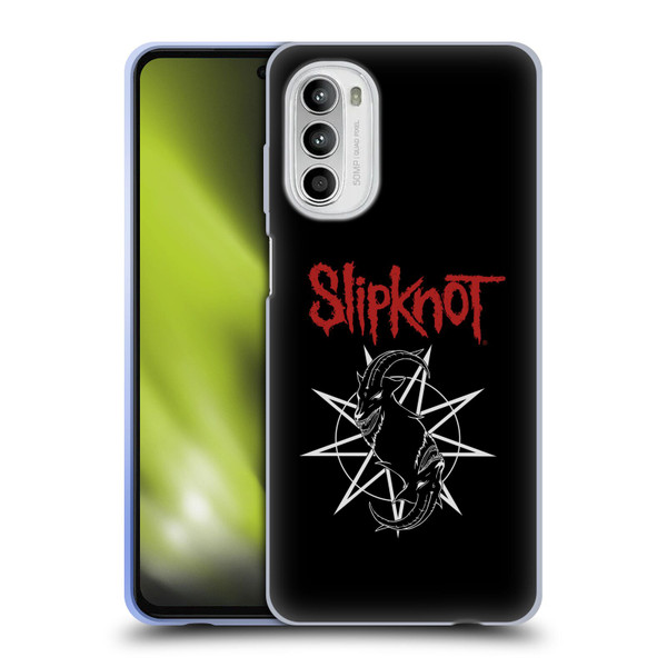 Slipknot Key Art Goat Logo Soft Gel Case for Motorola Moto G52