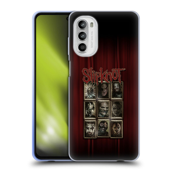 Slipknot Key Art Covered Faces Soft Gel Case for Motorola Moto G52