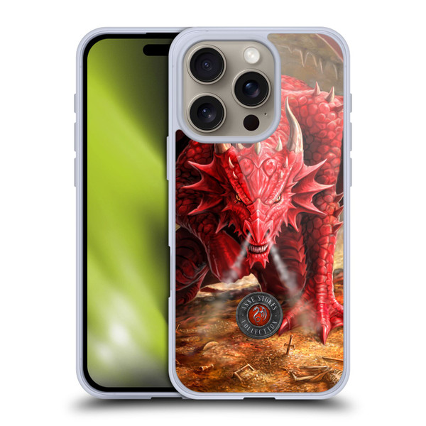 Anne Stokes Dragons Lair Soft Gel Case for Apple iPhone 16 Pro