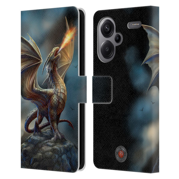 Anne Stokes Dragons Noble Leather Book Wallet Case Cover For Xiaomi Redmi Note 13 Pro Plus 5G