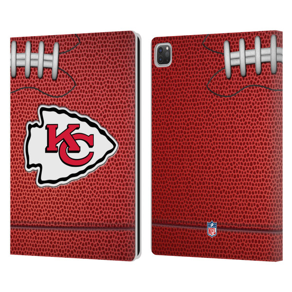 NFL Kansas City Chiefs Graphics Football Leather Book Wallet Case Cover For Apple iPad Pro 13 M4 2024 NFL Kansas City Chiefs Graphics Football Leather Book Wallet Case Cover For Apple iPad Pro 13 M4 2024