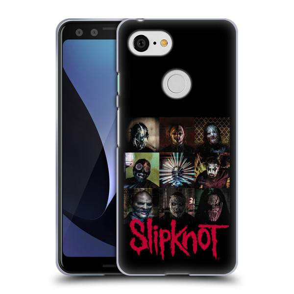 Slipknot Key Art Blocks Soft Gel Case for Google Pixel 3