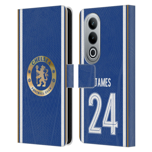 Chelsea Football Club 2023/24 Players Home Kit Reece James Leather Book Wallet Case Cover For OPPO OnePlus Ace 3V 5G