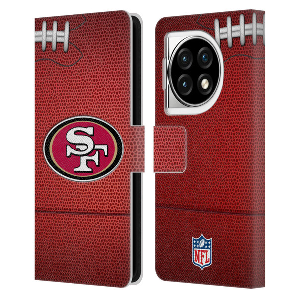 NFL San Francisco 49ers Graphics Football Leather Book Wallet Case Cover For OPPO OnePlus Ace 3 5G