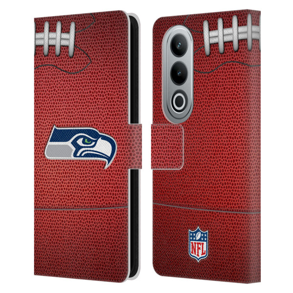 NFL Seattle Seahawks Graphics Football Leather Book Wallet Case Cover For OPPO OnePlus Ace 3V 5G