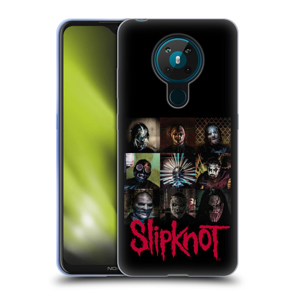 Slipknot Key Art Blocks Soft Gel Case for Nokia 5.3