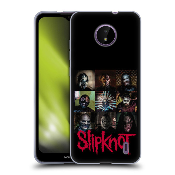 Slipknot Key Art Blocks Soft Gel Case for Nokia C10 / C20