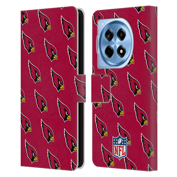 NFL Arizona Cardinals Artwork Patterns Leather Book Wallet Case Cover For OnePlus 12R