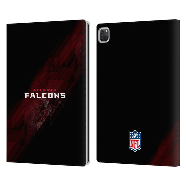 NFL Atlanta Falcons Logo Blur Leather Book Wallet Case Cover For Apple iPad Pro 13 M4 2024