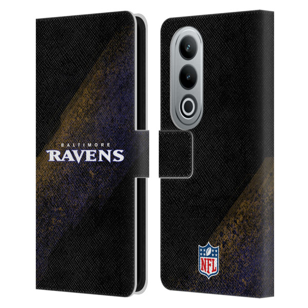 NFL Baltimore Ravens Logo Blur Leather Book Wallet Case Cover For OPPO OnePlus Ace 3V 5G