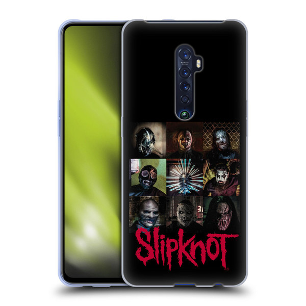 Slipknot Key Art Blocks Soft Gel Case for OPPO Reno 2