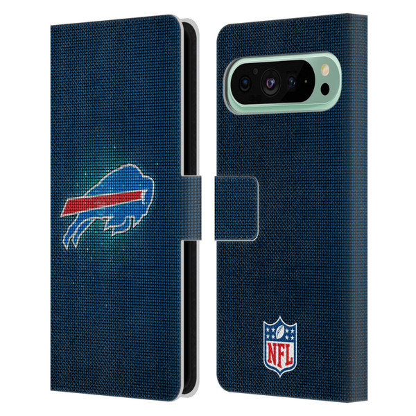 NFL Buffalo Bills Artwork LED Leather Book Wallet Case Cover For Google Pixel 9 Pro XL