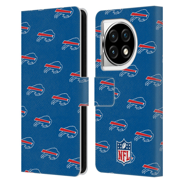 NFL Buffalo Bills Artwork Patterns Leather Book Wallet Case Cover For OPPO OnePlus Ace 3 5G