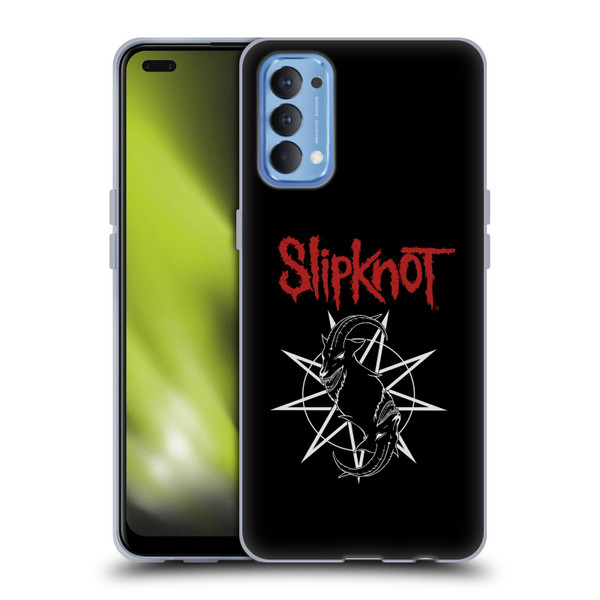 Slipknot Key Art Goat Logo Soft Gel Case for OPPO Reno 4 5G
