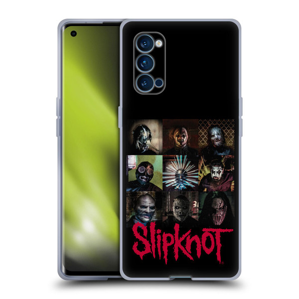 Slipknot Key Art Blocks Soft Gel Case for OPPO Reno 4 Pro 5G