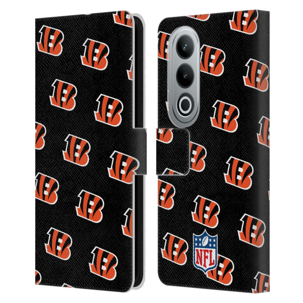 NFL Cincinnati Bengals Artwork Patterns Leather Book Wallet Case Cover For OPPO OnePlus Ace 3V 5G