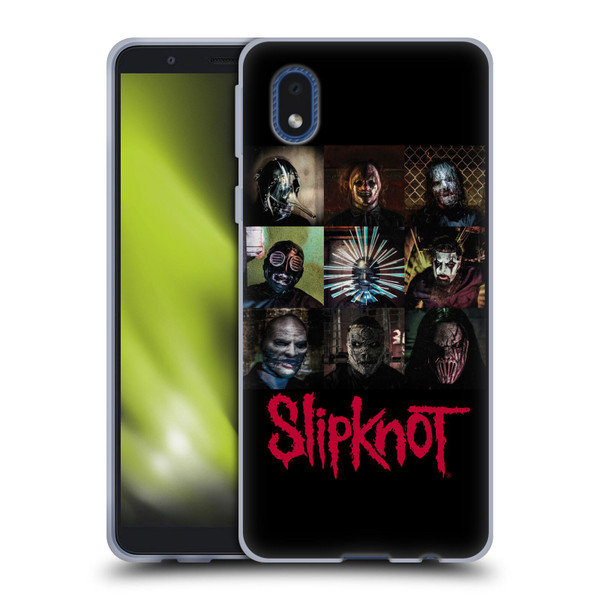 Slipknot Key Art Blocks Soft Gel Case for Samsung Galaxy A01 Core (2020)
