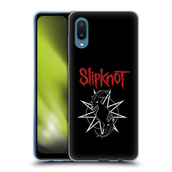 Slipknot Key Art Goat Logo Soft Gel Case for Samsung Galaxy A02/M02 (2021)