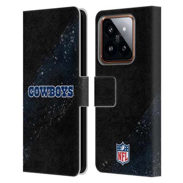 NFL Dallas Cowboys Logo Blur Leather Book Wallet Case Cover For Xiaomi 14