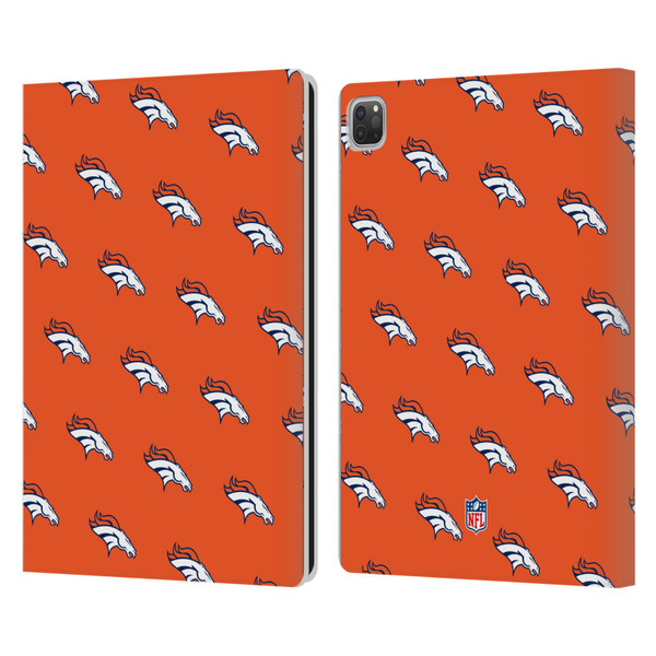 NFL Denver Broncos Artwork Patterns Leather Book Wallet Case Cover For Apple iPad Pro 13 M4 2024