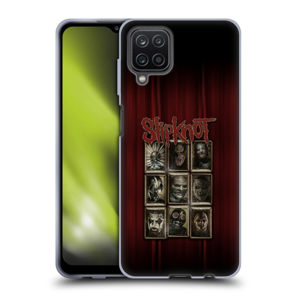 Slipknot Key Art Covered Faces Soft Gel Case for Samsung Galaxy A12 (2020)