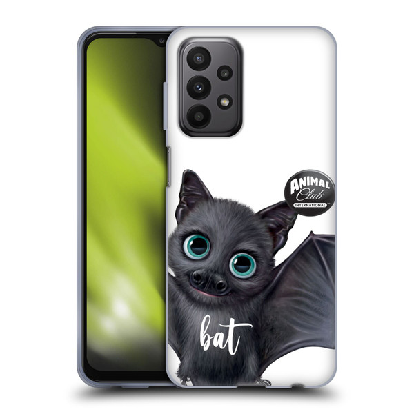 Animal Club International Faces Bat Soft Gel Case for Samsung Galaxy A23 / 5G (2022)