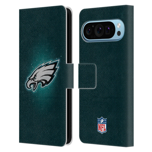 NFL Philadelphia Eagles Artwork LED Leather Book Wallet Case Cover For Google Pixel 9 / Pixel 9 Pro NFL Philadelphia Eagles Artwork LED Leather Book Wallet Case Cover For Google Pixel 9 / Pixel 9 Pro