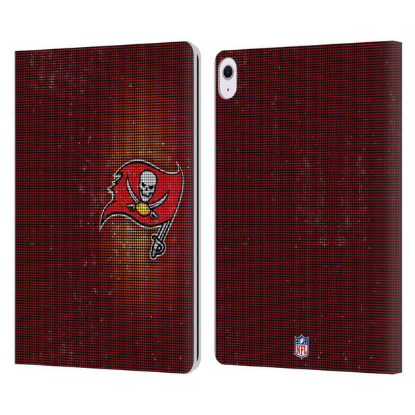 NFL Tampa Bay Buccaneers Artwork LED Leather Book Wallet Case Cover For Apple iPad Air 13 2024