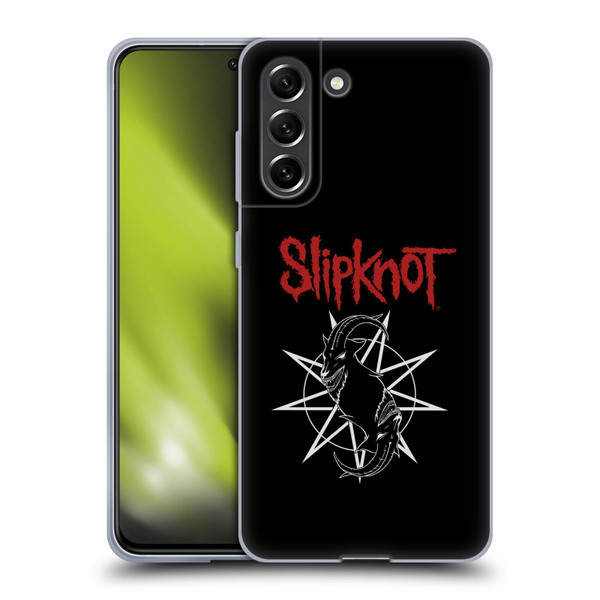 Slipknot Key Art Goat Logo Soft Gel Case for Samsung Galaxy S21 FE 5G