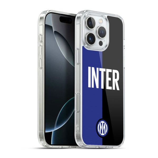 Fc Internazionale Milano Badge Inter Milano Logo Soft Gel Case for Apple iPhone 16 Pro Max & MagSafe