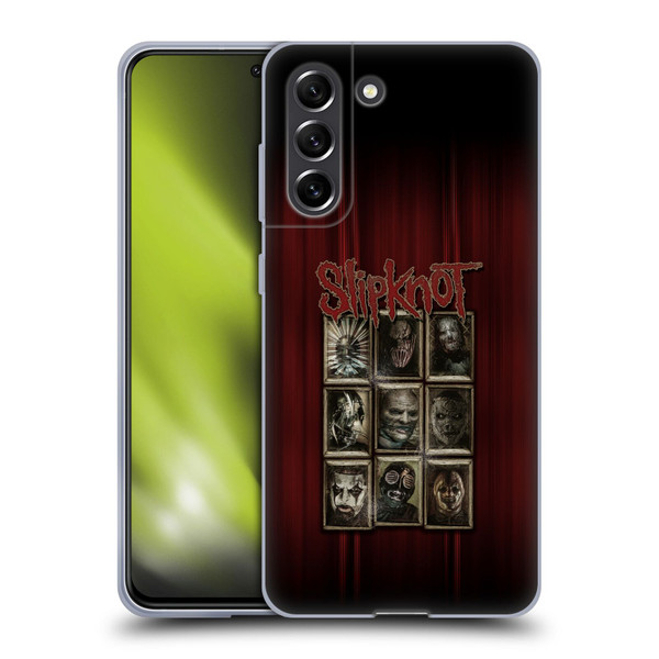 Slipknot Key Art Covered Faces Soft Gel Case for Samsung Galaxy S21 FE 5G