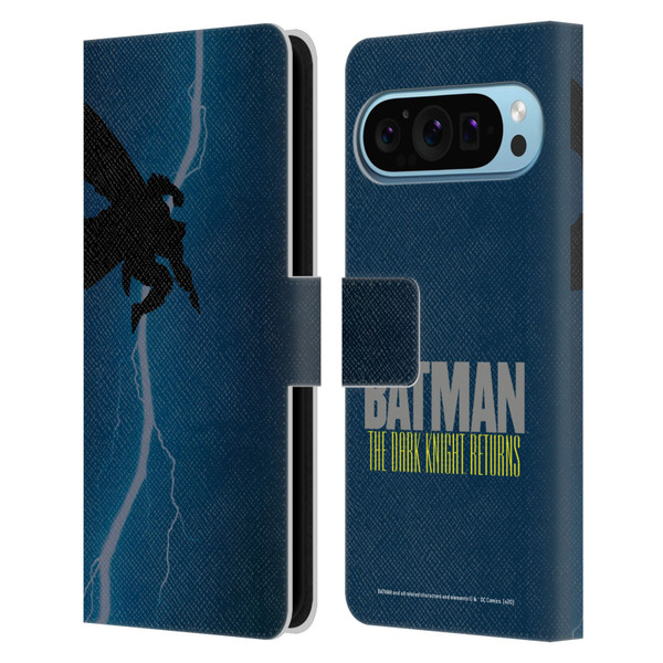 Batman DC Comics Famous Comic Book Covers The Dark Knight Returns Leather Book Wallet Case Cover For Google Pixel 9 / Pixel 9 Pro