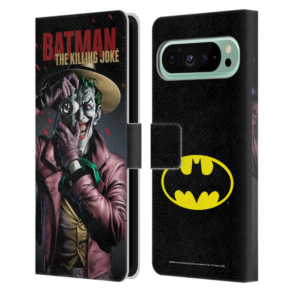 Batman DC Comics Famous Comic Book Covers The Killing Joke Leather Book Wallet Case Cover For Google Pixel 9 Pro XL