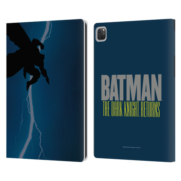 Batman DC Comics Famous Comic Book Covers The Dark Knight Returns Leather Book Wallet Case Cover For Apple iPad Pro 13 M4 2024