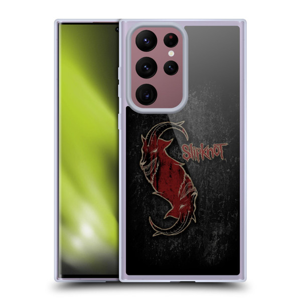 Slipknot Key Art Red Goat Soft Gel Case for Samsung Galaxy S22 Ultra 5G