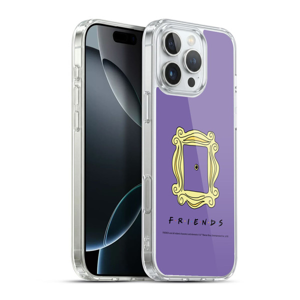 Friends TV Show Iconic Peephole Frame Soft Gel Case for Apple iPhone 16 Pro Max & MagSafe