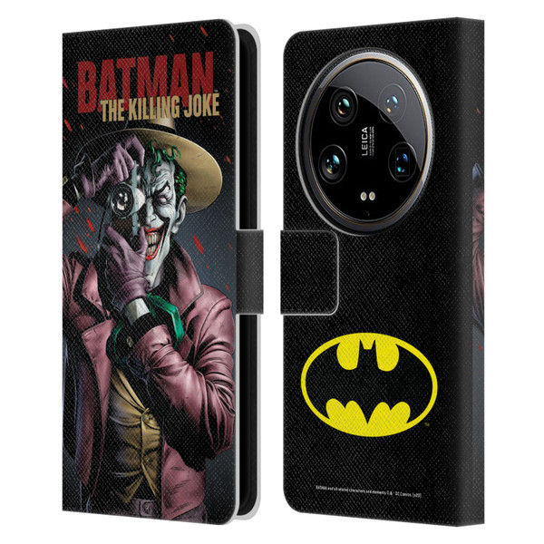 Batman DC Comics Famous Comic Book Covers The Killing Joke Leather Book Wallet Case Cover For Xiaomi 14 Ultra