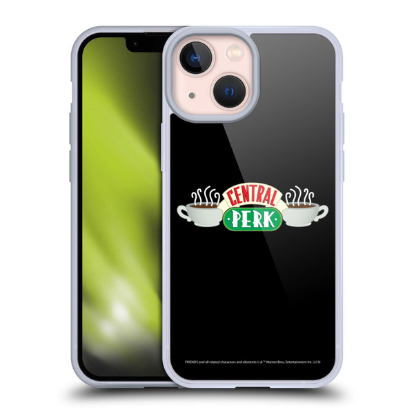 Friends TV Show Logos Central Perk Soft Gel Case for Apple iPhone 13 Mini