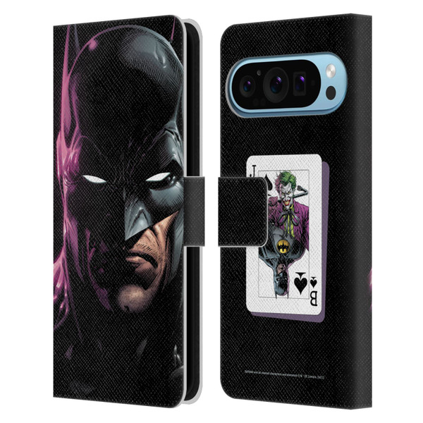 Batman DC Comics Three Jokers Batman Leather Book Wallet Case Cover For Google Pixel 9 / Pixel 9 Pro