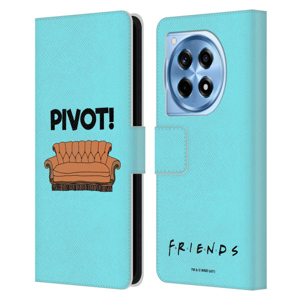 Friends TV Show Quotes Pivot Leather Book Wallet Case Cover For OnePlus 12R