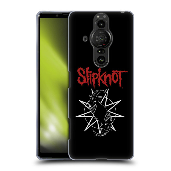 Slipknot Key Art Goat Logo Soft Gel Case for Sony Xperia Pro-I