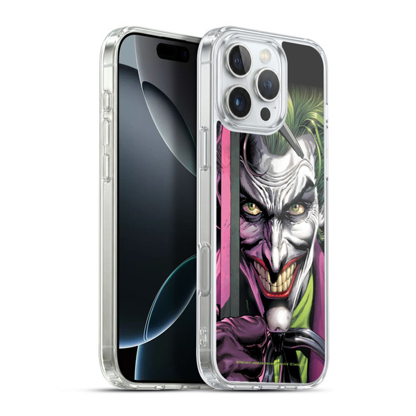 Batman DC Comics Three Jokers The Clown Soft Gel Case for Apple iPhone 16 Pro Max & MagSafe