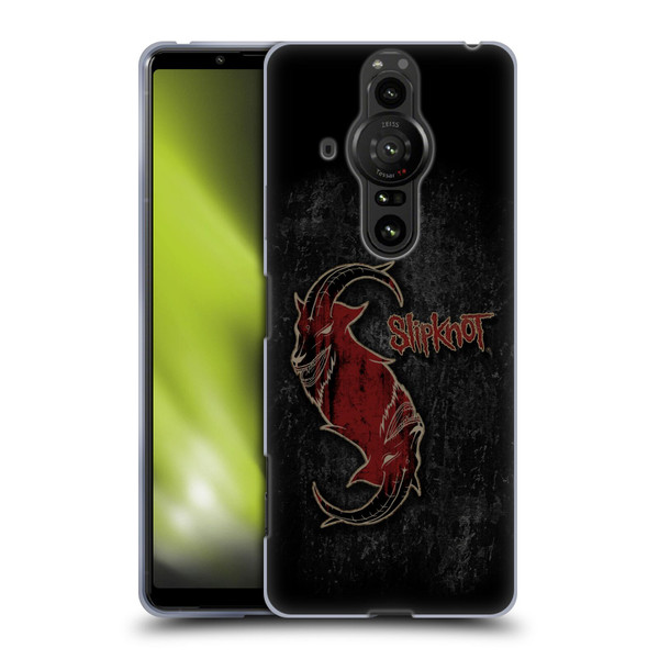 Slipknot Key Art Red Goat Soft Gel Case for Sony Xperia Pro-I