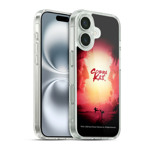 Cobra Kai Graphics 2 Season 2 Poster Soft Gel Case for Apple iPhone 16 & MagSafe