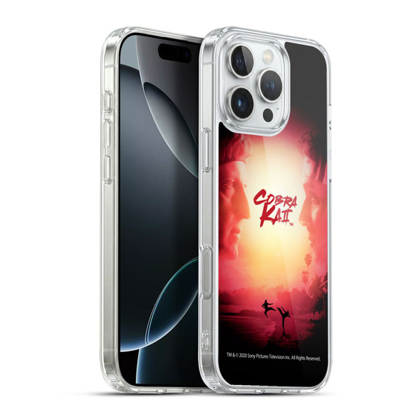 Cobra Kai Graphics 2 Season 2 Poster Soft Gel Case for Apple iPhone 16 Pro Max & MagSafe