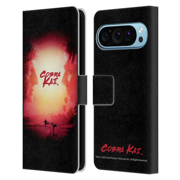 Cobra Kai Graphics 2 Season 2 Poster Leather Book Wallet Case Cover For Google Pixel 9 / Pixel 9 Pro