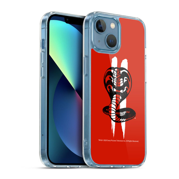 Cobra Kai Graphics Season 2 Logo Soft Gel Case for Apple iPhone 13 Mini & MagSafe