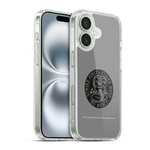 Cobra Kai Graphics Strike Logo 2 Soft Gel Case for Apple iPhone 16 & MagSafe